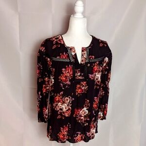 Daniel Rainn Women's Boho Style Top Medium